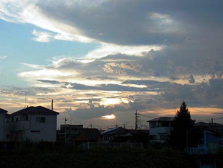 エル・グレコの描く空なり秋夕焼
